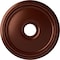 Ekena Millwork Diane Ceiling Medallion (Fits Canopies up to 5 3/8"), 18"OD x 3 5/8"ID x 1 1/8"P, Antique Copper CM18DIACS - alternate 1